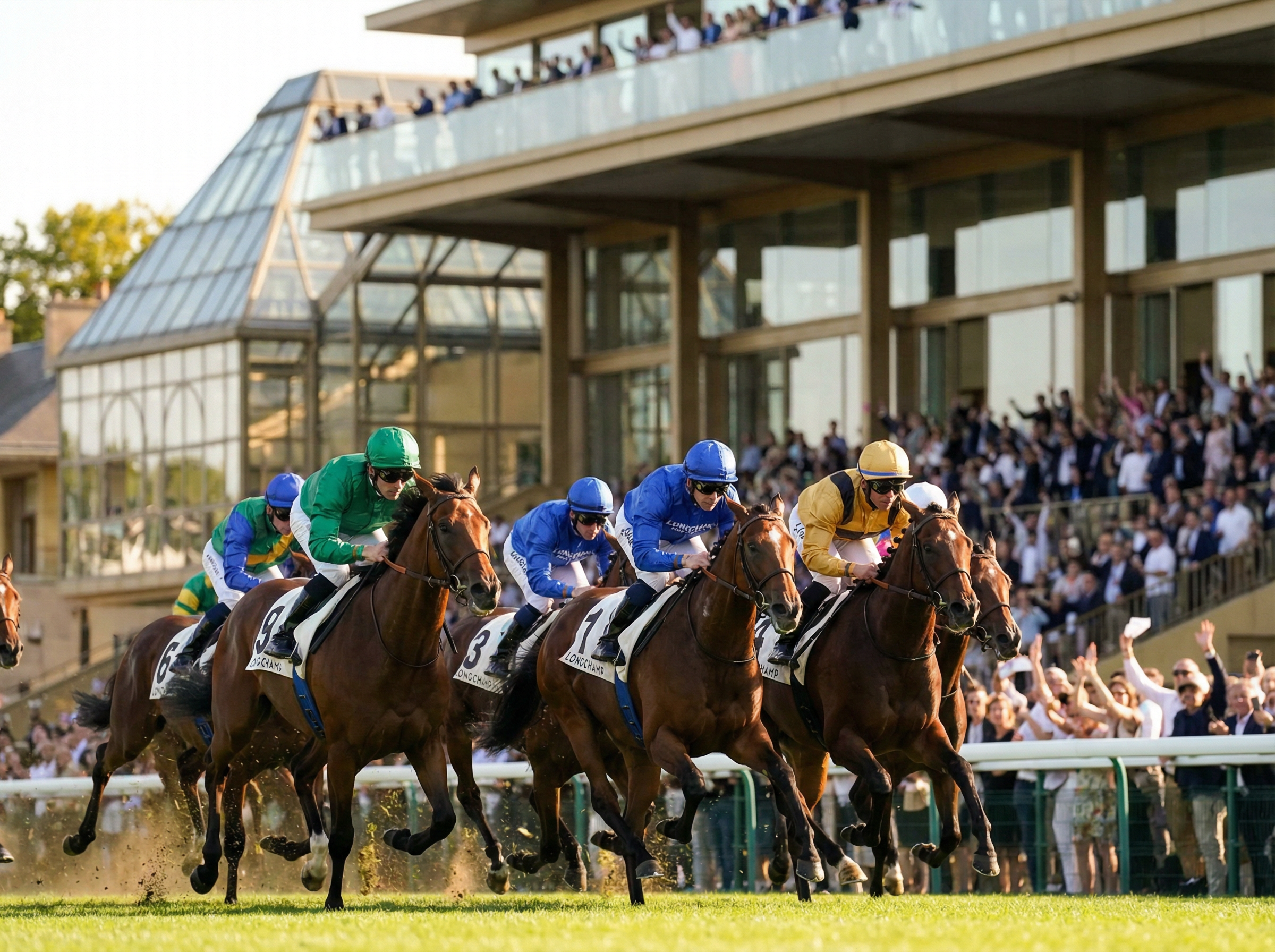 皇冠网 - 骑师在阿斯科特赛马场上的精彩表现